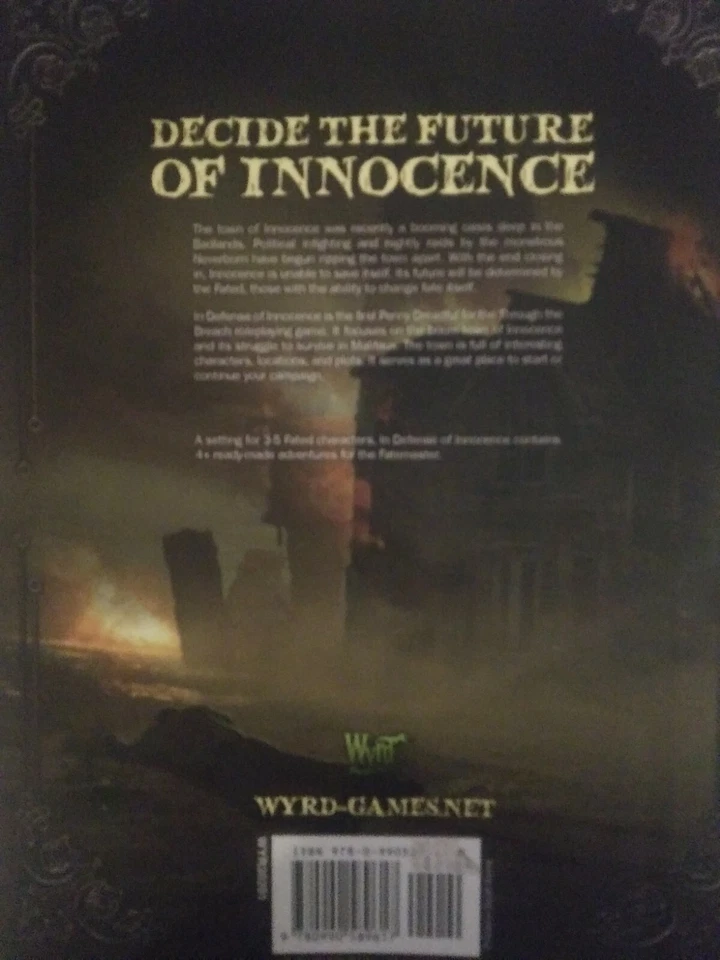 WYRD Penny Dreadful - In Defence of Innocence WYR30201 ENG НОВАЯ SC RPG - Изображение 2 из 2