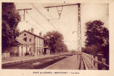 Le Mans - CPA SARTHE (72) - LE MANS - INTERIEUR DE LA GARE - CACHET US SERVICE POSTAGE
