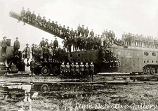 WWII U.S. Railway Artillery Gun - Historic Photo Print