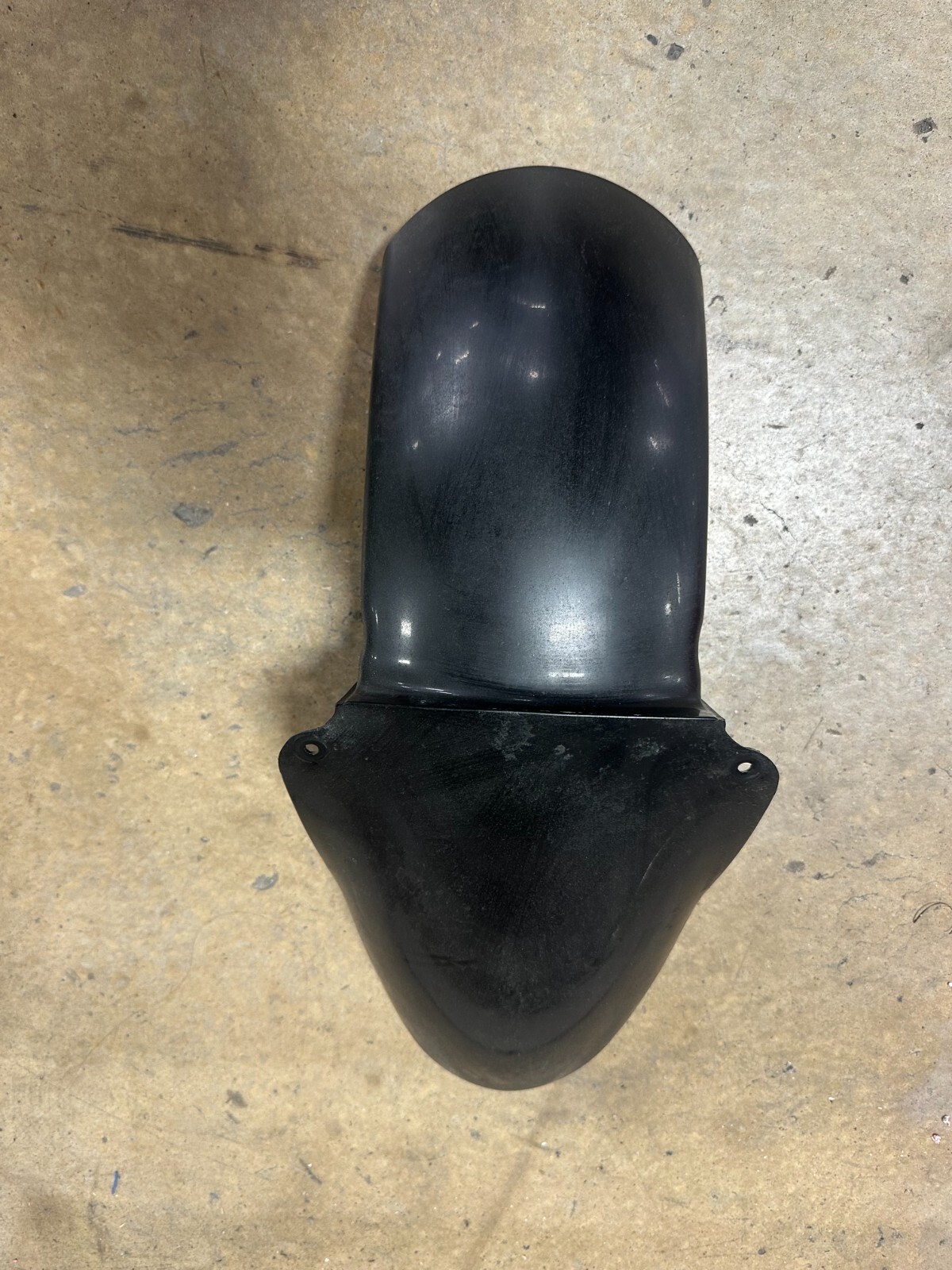 2007 KAWASAKI ZZR600 FRONT FENDER COWLING-USED BLACK