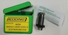 86281 REDDING PROFILE CRIMP DIE - 32-20 WINCHESTER - BRAND NEW - FREE SHIP