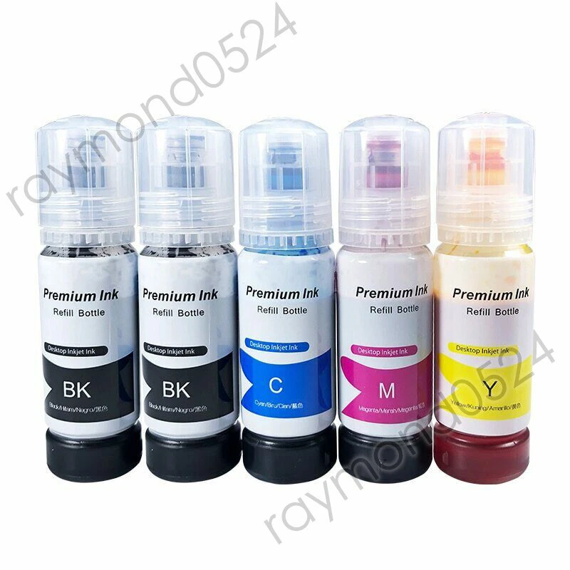 Ink Refill For Epson EcoTank Printer L3150 L3110 L104 L502 L504 L512 ET2700 L565