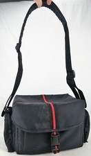 Vintage Retro CAMERA CASE Shoulder Bag working zippers, adjustable padded strap