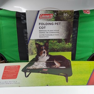 coleman pet cot