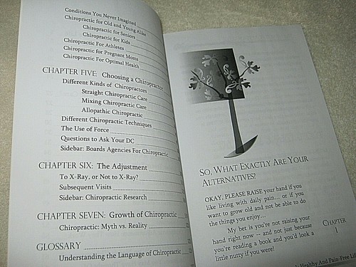 SIGNED REGINA SYED - THE HEALTHY ALTERNATIVE - WHY CHIROPRACTIC CARE IS SAFEST - Picture 4 of 5