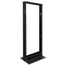 Tripp Lite 25U 2 Post Open Frame Rack Server Cabinet - Black