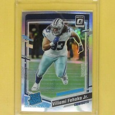 VILIAMI FEHOKO Jr. 2023  Donruss Optic Rated Rookie  Holo Prizm  #2  Cowboys