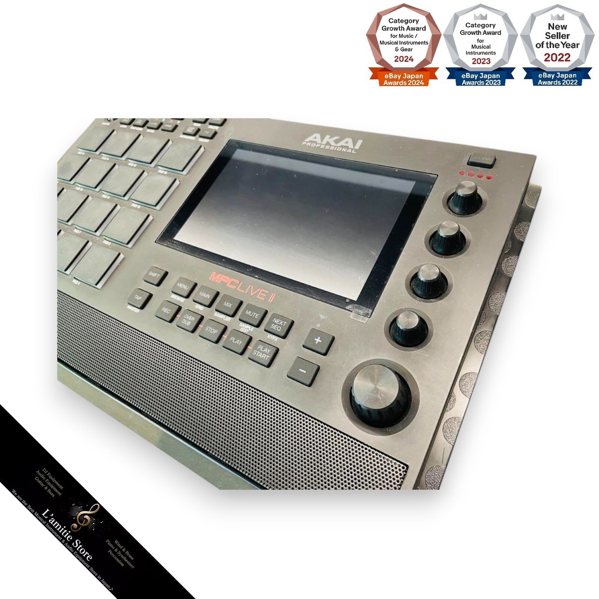 DJ機材 AKAI MPC Live II MPC Live II with Built-In Monitors | Akai Pro