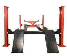 Motooltech 4H150 Four Post Lift 15000Lbs Parking Lift Alignment/Rolling Jack PU