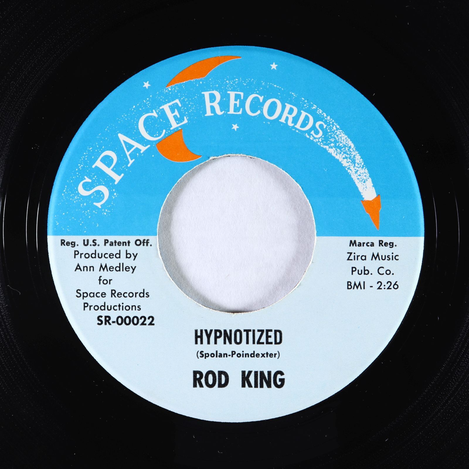 Northern Soul 45 Rod King Don't Be Afraid Space VG++ eBay