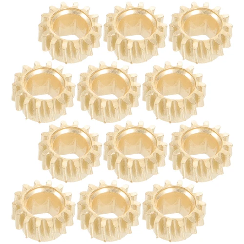  12 Pcs Key Knobs and Strings Tuning Peg Buttons Gears Guitar Cap Tuner
