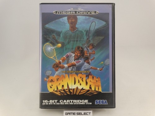 Jeu International Tour Tennis Sega Mega Drive - Version PAL - Complet - Bon état