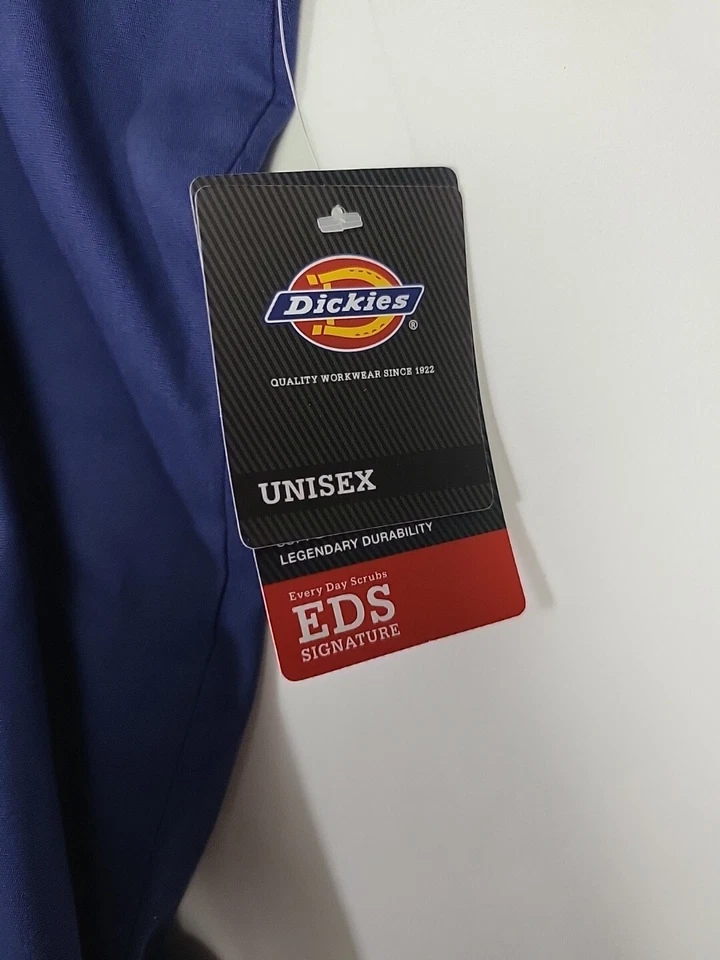 DICKIES EDS 磨砂裤中号抽绳弹力蓝色 UNISEX — 第 4/4 张图片