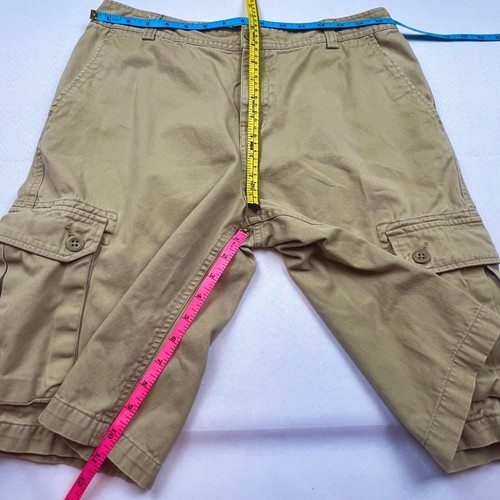 Polo Ralph Lauren Cargo Shorts Classic Chino Beige Cotton Mens Size 20 - Picture 6 of 6