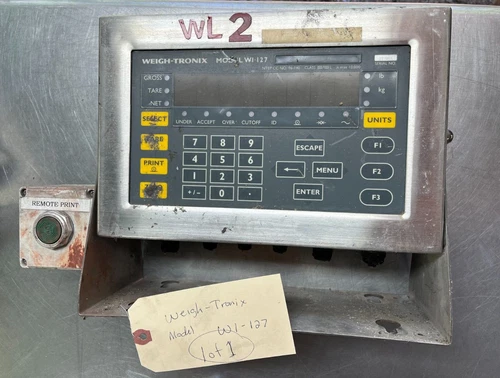 Weigh-Tronix WI-127 Scale Readout Display Control Unit LOT5