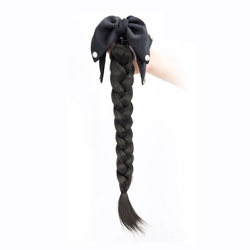Boxing Braided Claw Clip Ponytail Heat Resistant Twist Braid Wig Summer - Picture 13 of 16