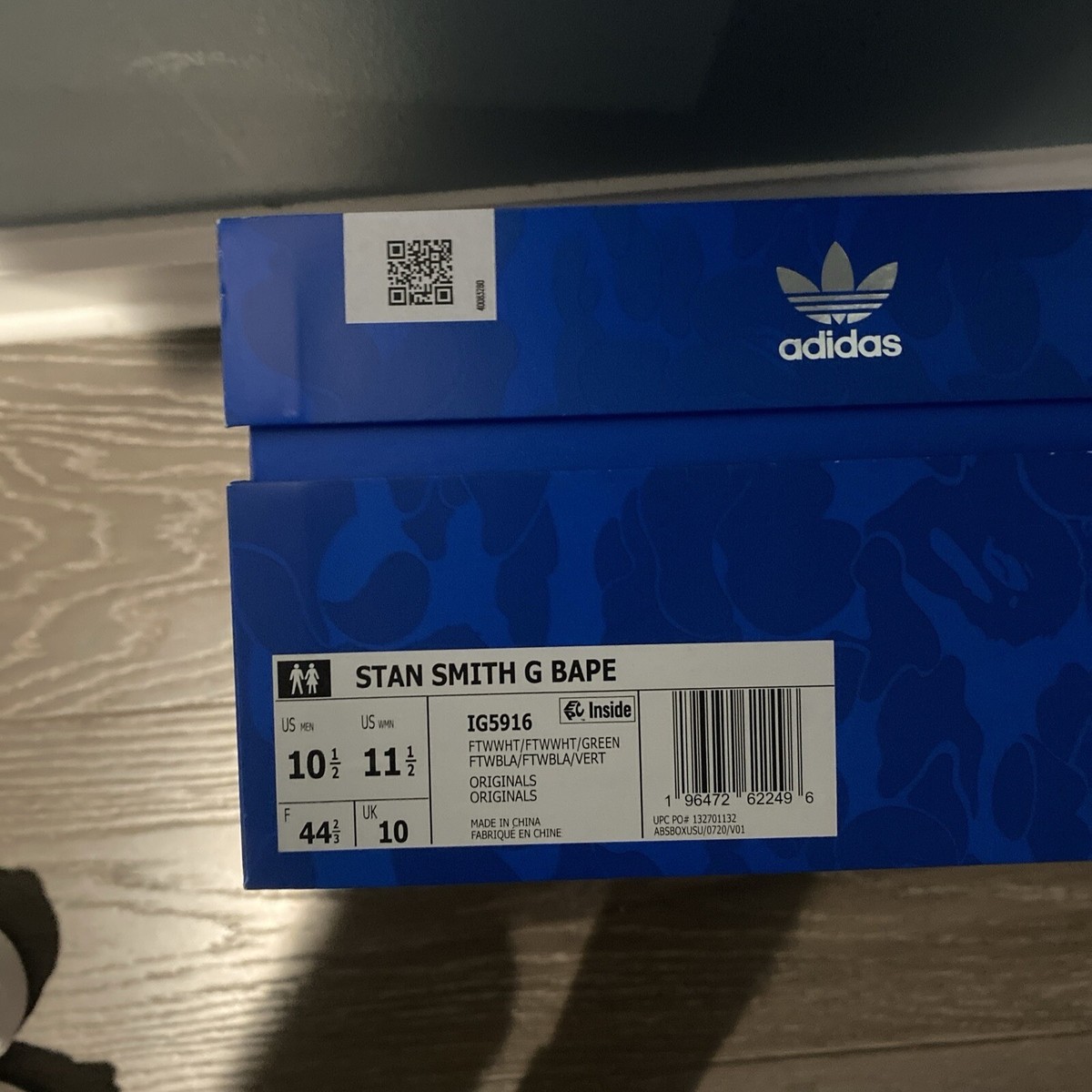 Size 10.5 - adidas Stan Smith Golf x BAPE Low Camo lets go