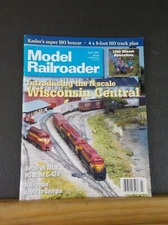 Model Railroader Magazine 1997 July Live steam operation Wisc Central N Scale De