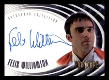 2004 Farscape Through The Wormhole Felix Williamson Authentic Autograph Card A42