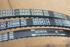 Set of 3) Ingersoll Rand 39204714 OEM  V-Belt for EP15SE Rotary Screw Air Comp