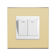 1-10 Single or Double Socket Finger Plate Light Switch Plug Surround Panel Cover