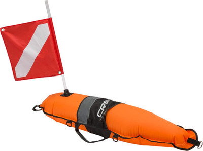 Inflatable Float Signal Board for Freediving, Scuba Diving, Dive Flag, Hi-Visibi