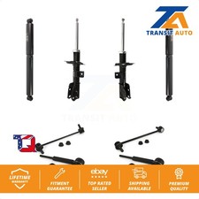 Front Rear Strut Shock & TQ Bar Link Kit (8Pc) For Chevrolet Equinox GMC