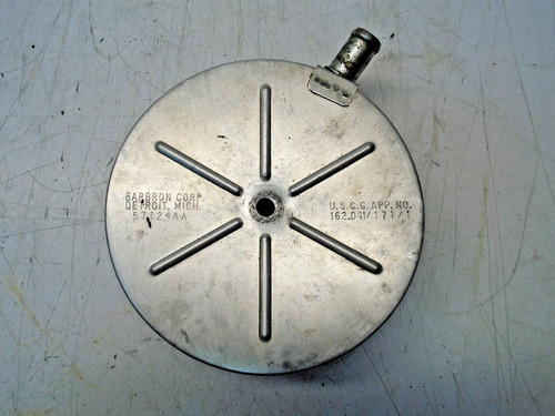 W5a BARBRON MARINE FLAME ARRESTOR 57124AA