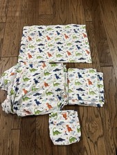Circo Twin 3 Pc Sheet Set Dinosaur Flat Fitted  Pillowcase
