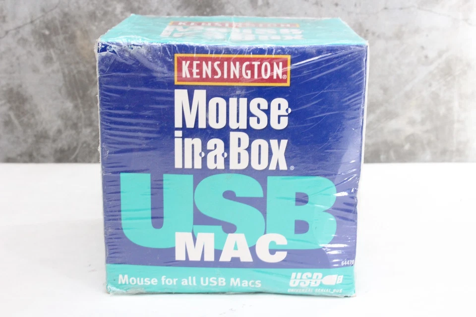 Ratón Kensington en una caja - Ratón USB con cable para Mac MN: 64470 - NUEVO SELLADO Foto 2 de 4