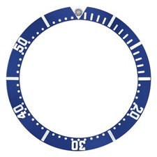 BEZEL INSERT FOR OMEGA SEAMASTER PROFESSIONAL 300M 2531.80 2532.80 2220.80 EZ SN
