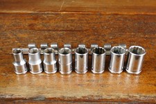 Blackhawk Proto 12 Drive Metric Socket Set 8pc Lot 10mm - 19mm Usa Blackhawk Proto 12 Drive Metric Socket Set 8pc Lot 10mm - 19mm Usa