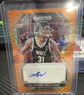 Panini 2022-23 Prizm Draft Picks Alondes Williams RC Auto Orange Pulsar /49
