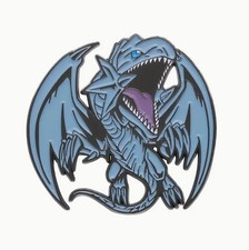 Lapel Pin Metal Enamel Gray Dragon Brooch