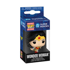 Wonder Woman New Classics Pop! Keychain #86377 DC Funko Pop Pocket Pop! Keychain box and figure