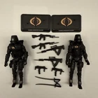 GI Joe Cobra 50th Anniversary Figure 2015 TRU Exclusive Cobra Shadow Guard x2
