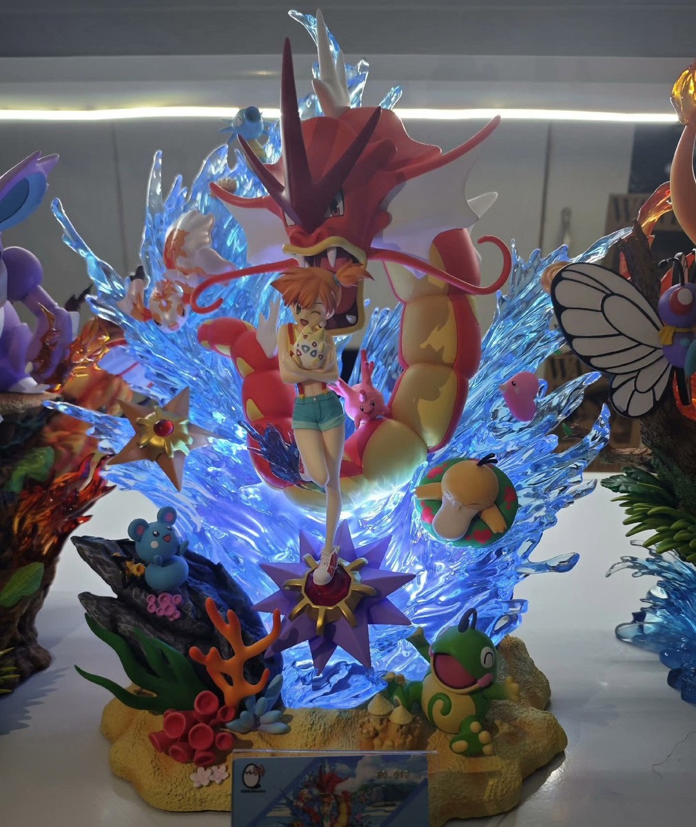 EGG Studio Misty team Gyarados Psyduck Starmie Resin Statue Shiny