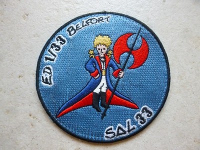 Patch MQ-9 Reaper Escadron Drohnen 1/33 ED Belfort Petit Prince SAL 33 Air Force