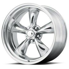 American Racing Vintage Vn515 Torq Thrust Ii 18x8 5x4.5 Polished Wheel 18 0mm
