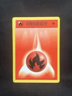 Pokemon Cards: Base Set 1st Edition Common: Fire Energy 98/102