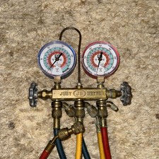 JB Industries 22246 - Patriot™ 2-Valve Brass Manifold with 60" Kobra® CCLS Hoses