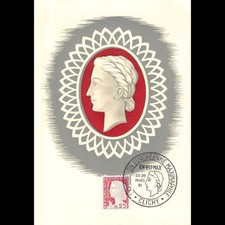 Carte maximum - n° 1263 - Type Marianne de Decaris