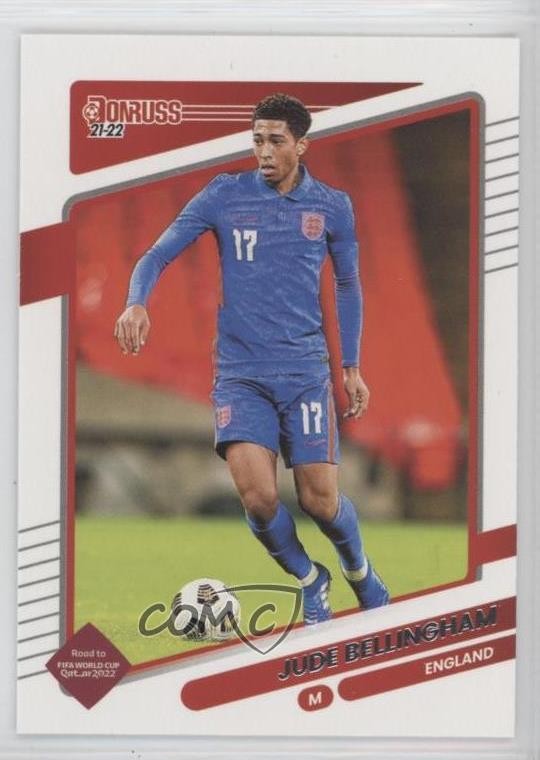 2021-22 Panini Donruss Road to Qatar Jude Bellingham #48 1j01