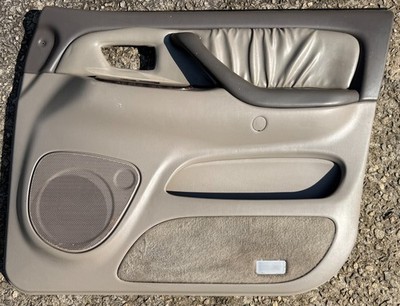 2000-06 Toyota Tundra Passenger Front Door Panel Oak Tan Taupe Woodgrain LH OEM