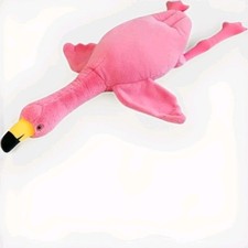 XXL Flamingo Kuscheltier Plüschfigur Kissen rosa 160 cm