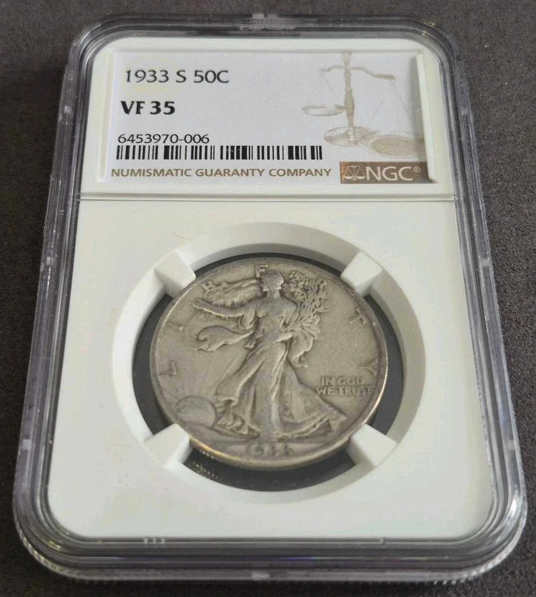 1933 Liberty Walking Half Dollars for sale | eBay
