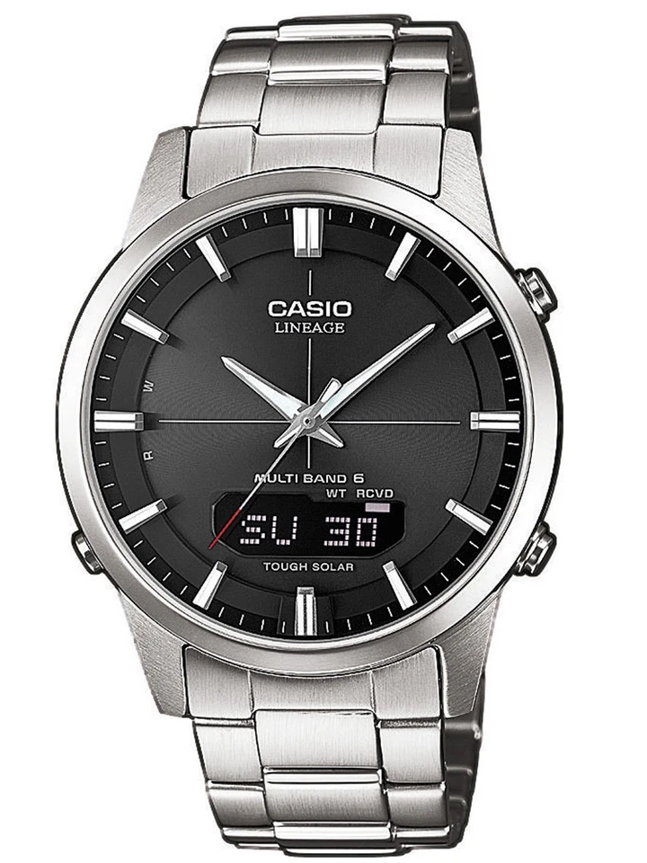 CASIO LCW-M170D-1AER Funk-Solar Herrenuhr 40mm 5ATM - Bild 1 von 1