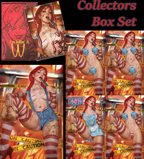 Power Hour #2 Preview Shikarii Chuck Variant Cover Box Set Black Ops LTD