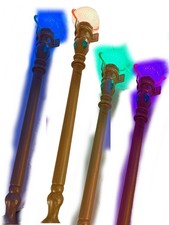 Disney Elena Avalor Magical Scepter of Light 20" Wand Toy Jakks WORKS Halloween