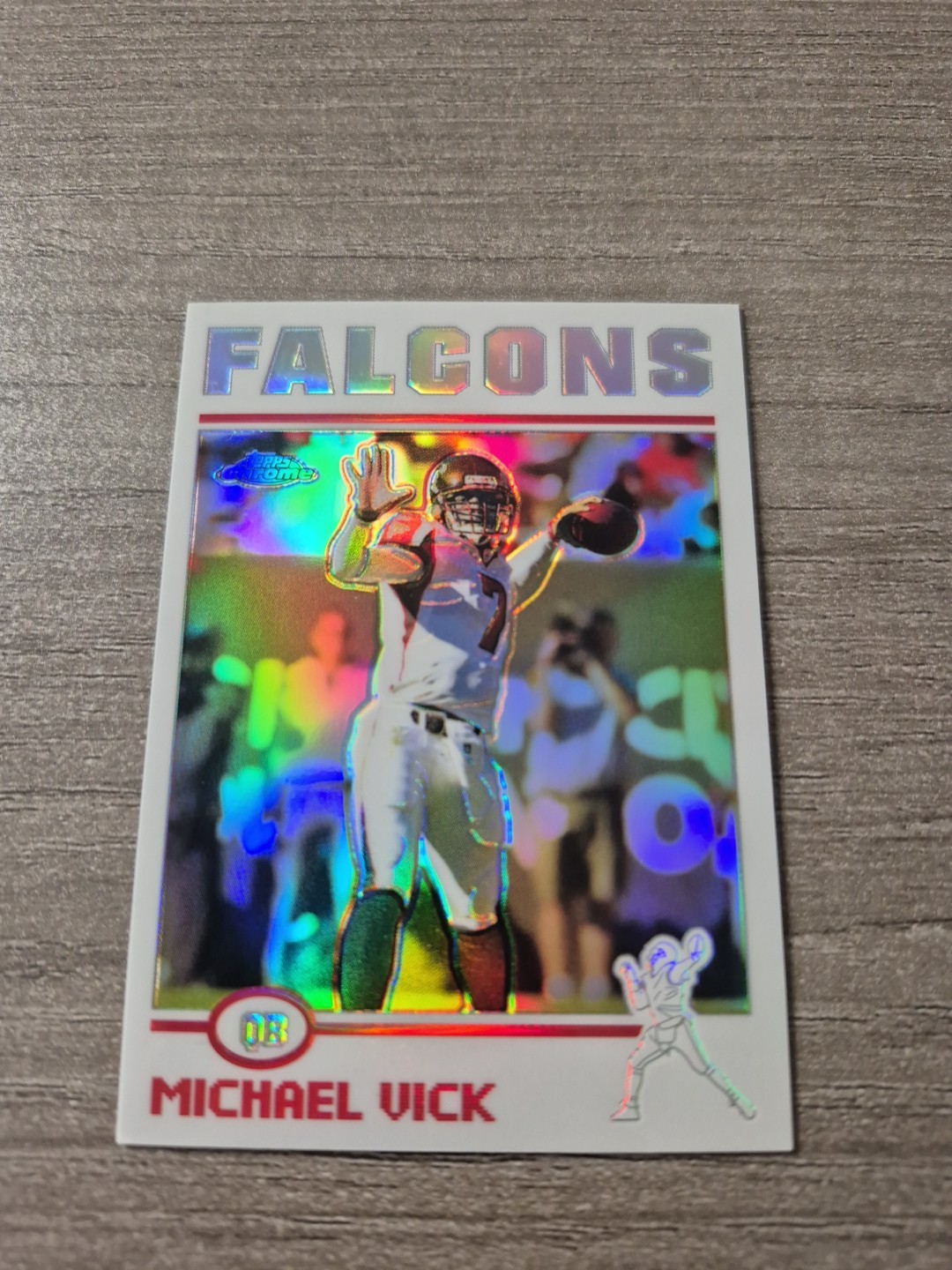 2004 Topps Chrome Michael Vick Refractor